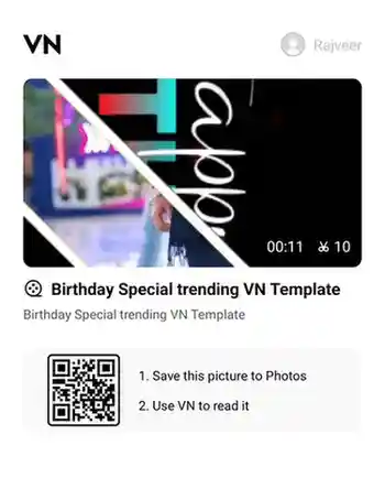 happy birthday VN template 2026