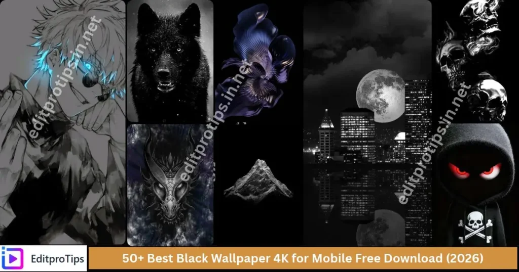 50+ Best Black Wallpaper 4K for Mobile Free Download
