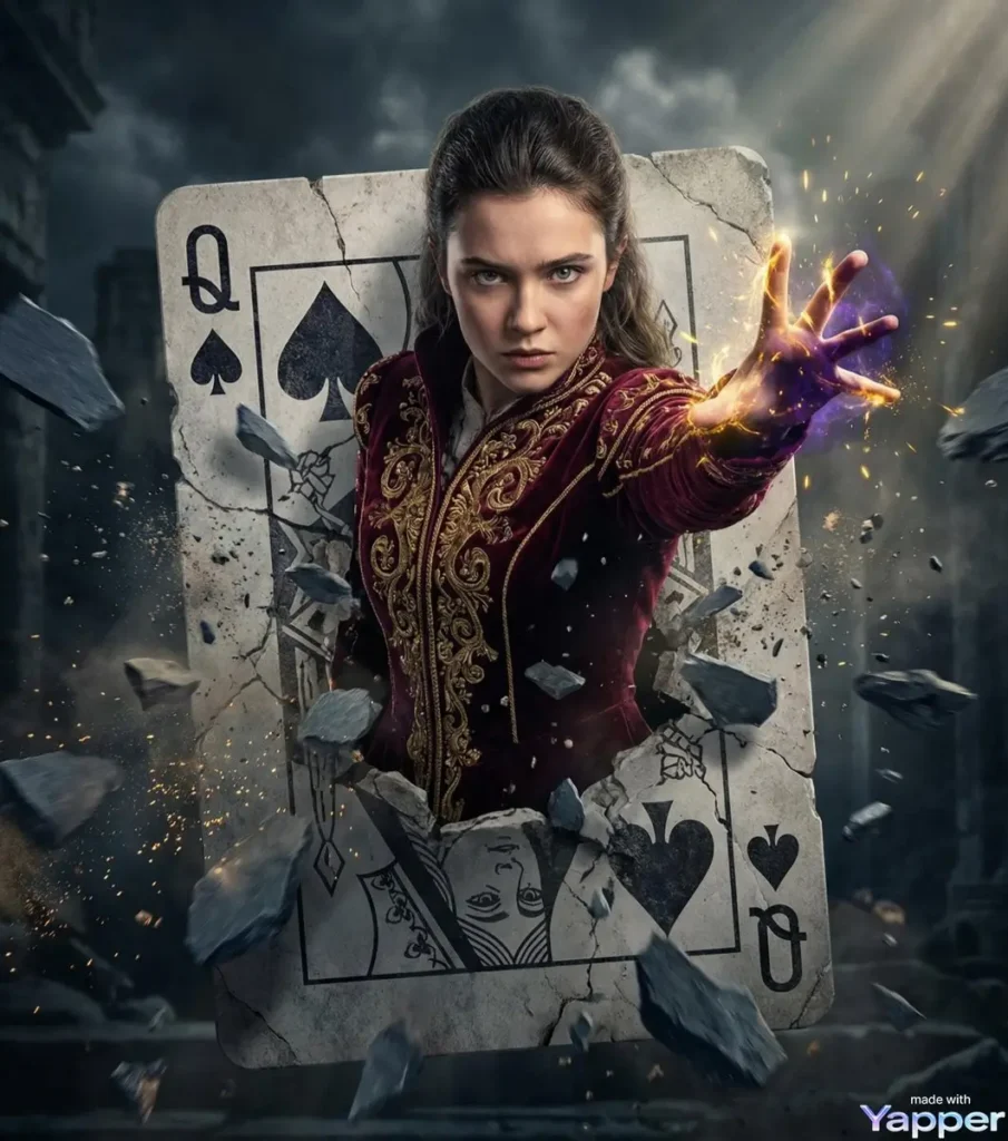 Cinematic Movie Poster Sorceress Queen of Spades