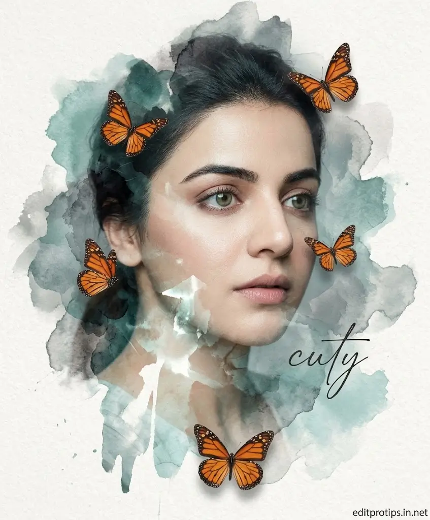 Gemini AI Prompt for Girl – Double Exposure