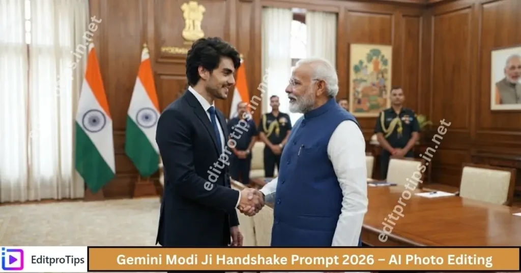 Gemini Modi Ji Handshake Prompt 2026 – AI Photo Editing