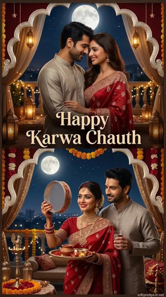 25 Best Karwa Chauth AI Photo Editing Prompts 2026