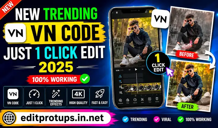 New Trending vn code just 1 click edit 2025 (100% Working)
