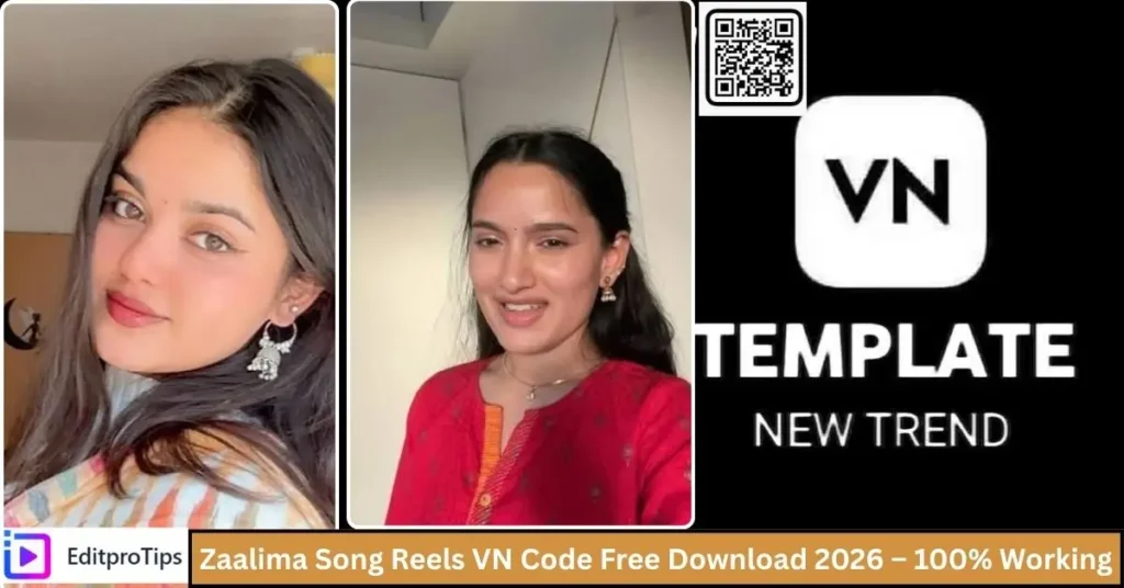 Zaalima Song Reels VN Code Free Download 2026 – 100% Working