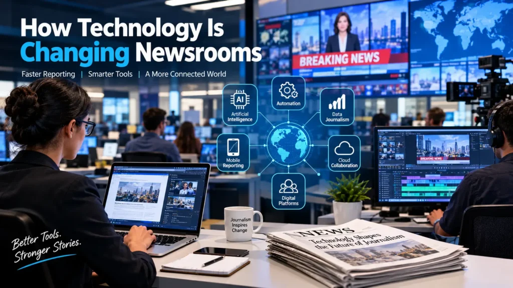 How Technology Is Changing Newsrooms: 7 Powerful Innovations