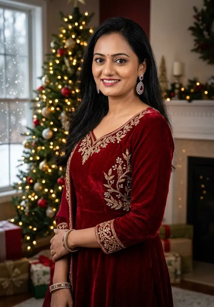 Instagram Viral Christmas Portrait Prompt