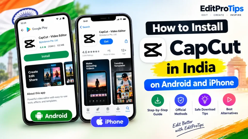 how to download capcut in india