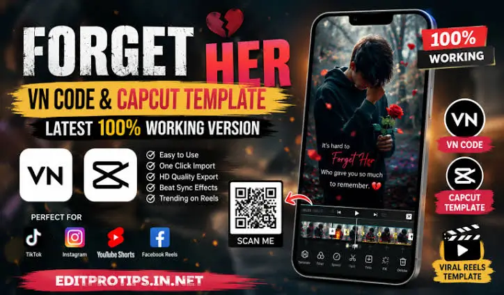 Forget Her VN Code and CapCut Template – 100% Working