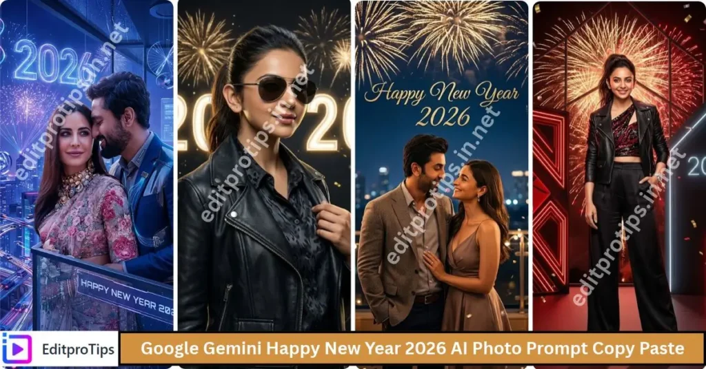 Google Gemini Happy New Year 2026 AI Photo Prompt Copy Paste