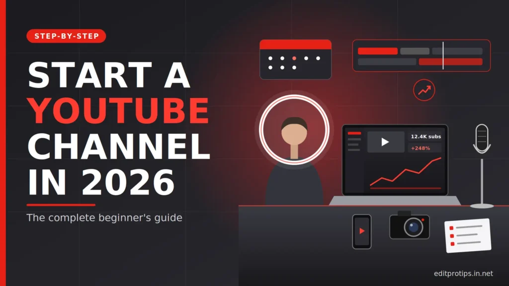 How to Start a YouTube Channel in 2026 (Step-by-Step Guide)