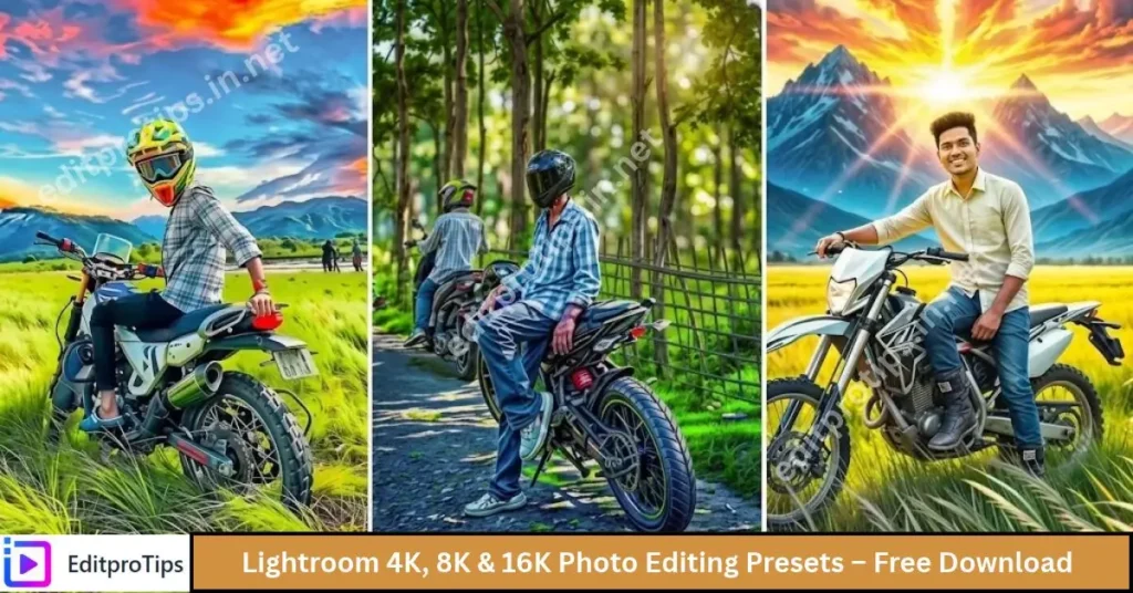 Lightroom 4K, 8K & 16K Photo Editing Presets – Free Download
