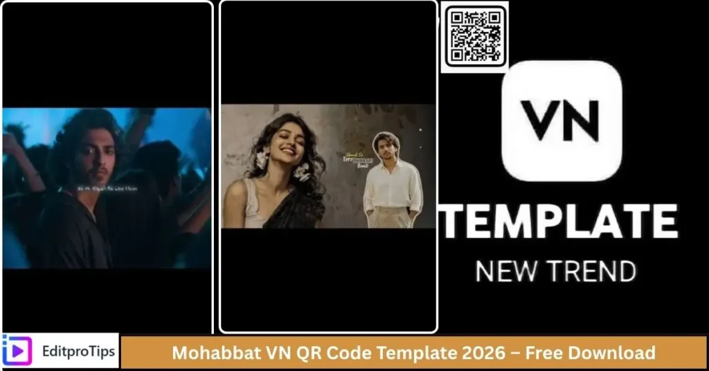 Mohabbat VN QR Code Template 2026 – Free Download