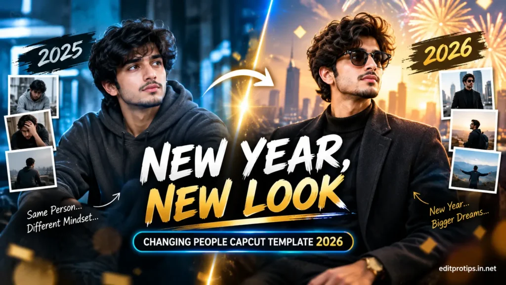 New Years Changing People CapCut Template – Viral Trend