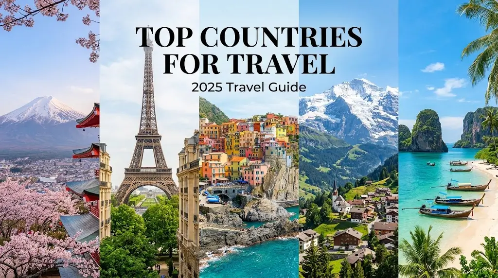 Top Countries for Travel in 2025 You Must Visit