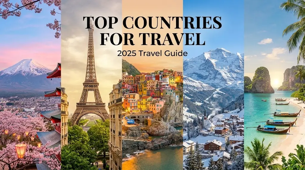Top Countries for Travel in 2025 You Must Visit