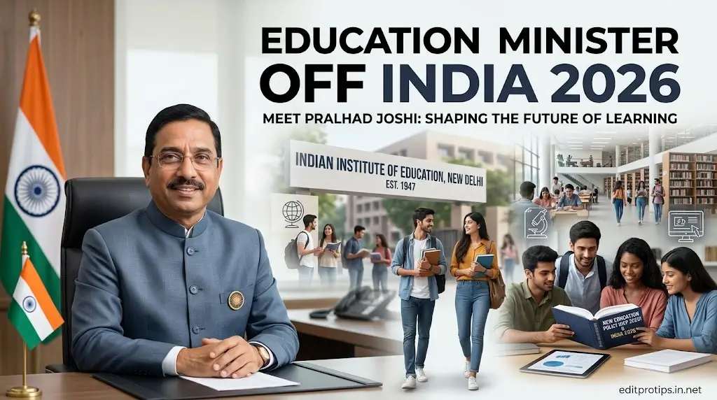 Who Is the Education Minister of India in 2026?